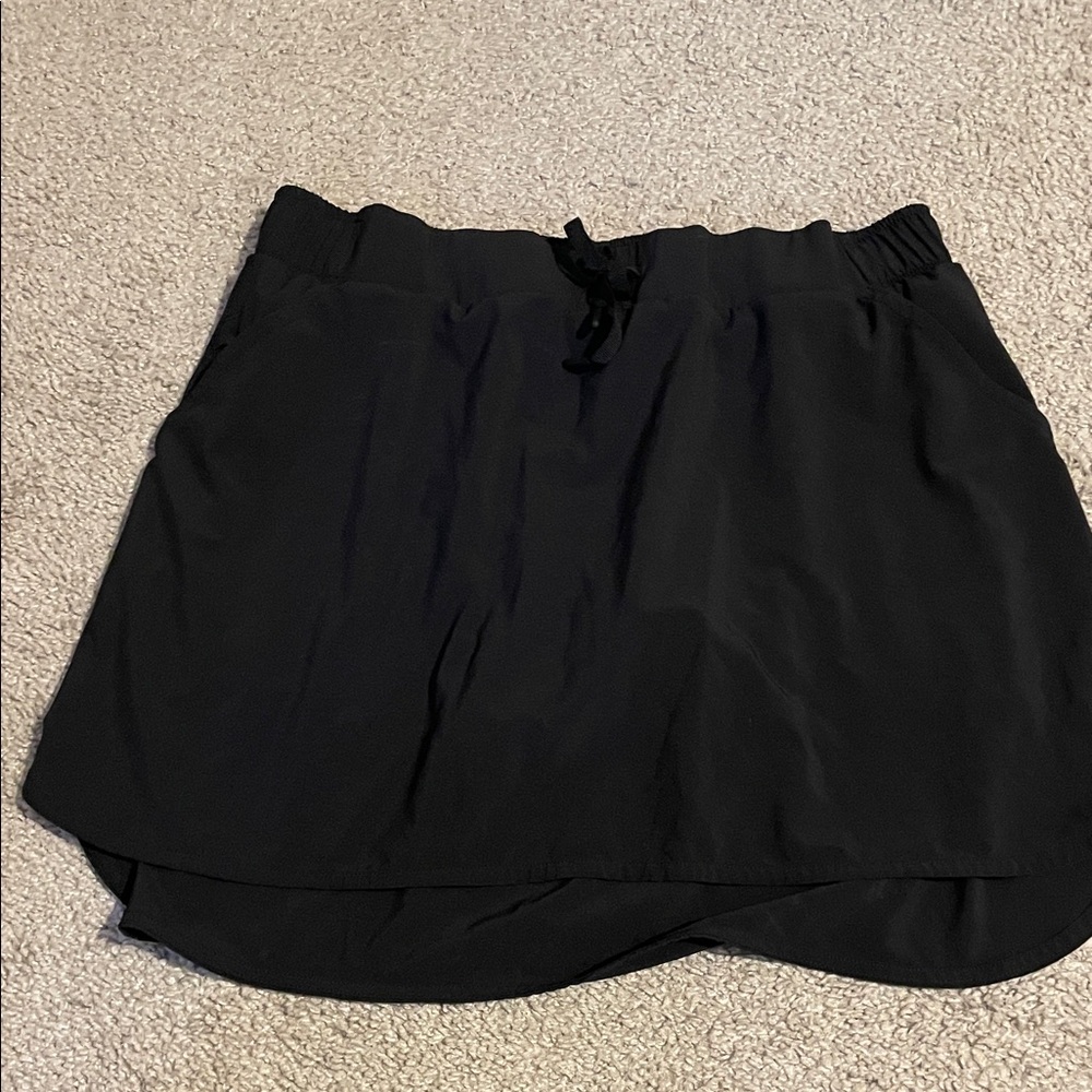 All in Motion Black Athletic Skort
